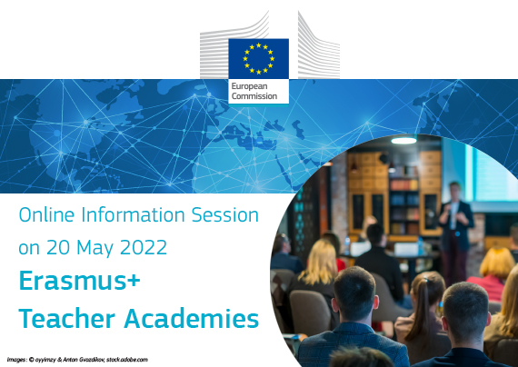 Event Online Information Session: Erasmus+ Teacher Academies 2022
