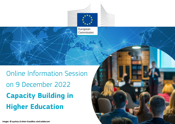 Online info session: Erasmus+ programme - Capacity Building in Higher Education 