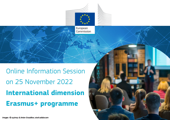 Online info session: International dimension of the Erasmus+ programme