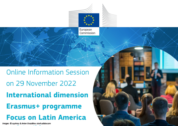 Online info session: International dimension of the Erasmus+ programme - Focus on Latin America and Caribbean 