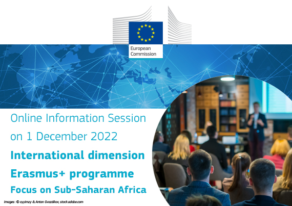 Online info session: international dimension of the Erasmus+ programme - Focus on Sub-Saharan Africa