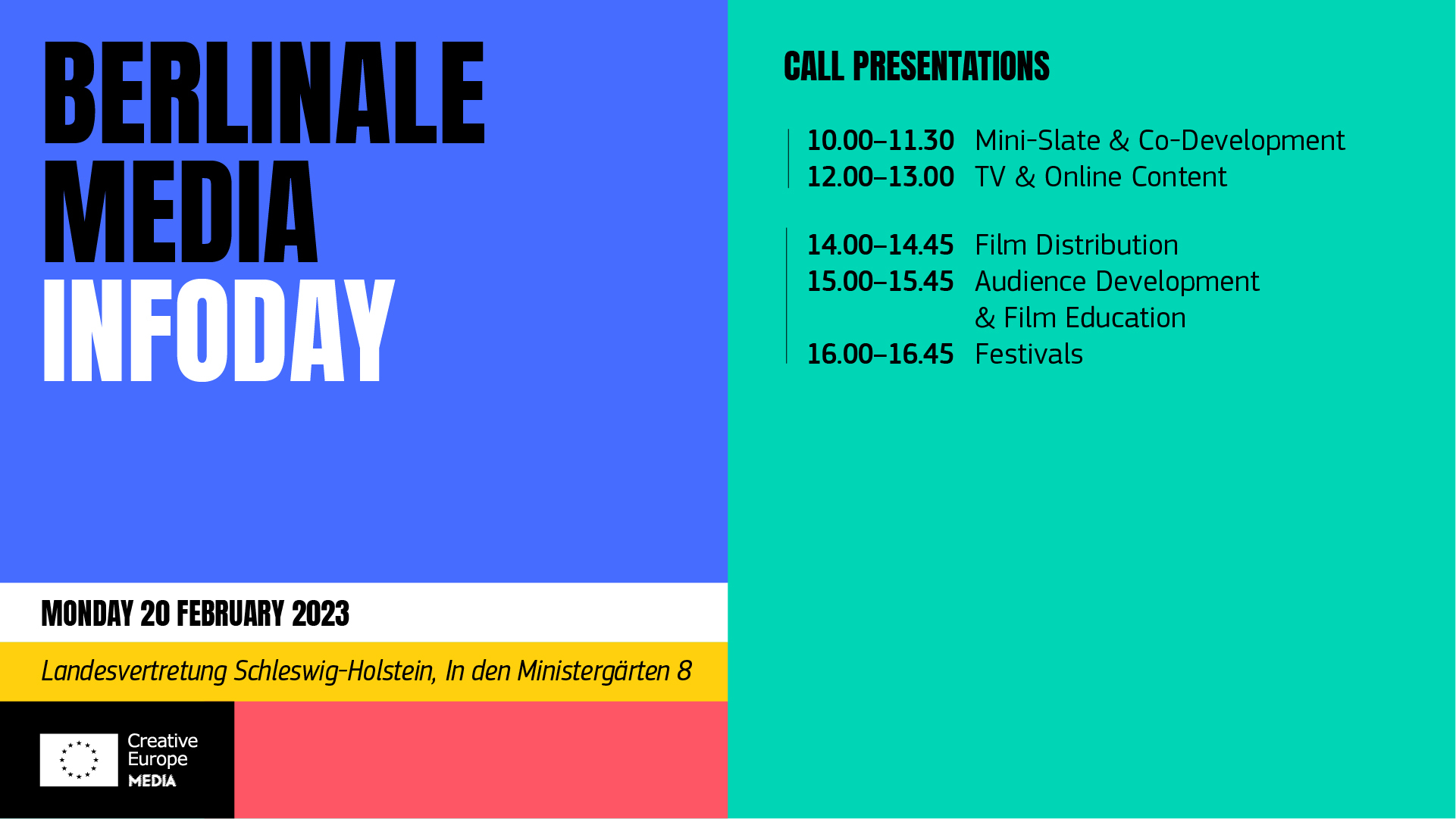 Berlinale Media Infoday
