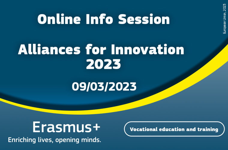 Online Info Session - Alliances for Innovation 2023