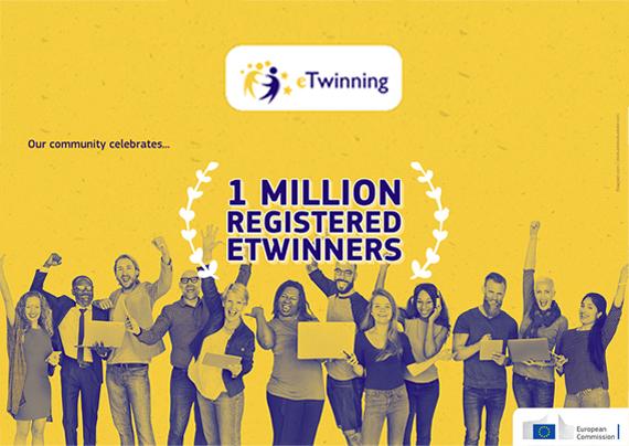 eTwinning reaches 1 million registered users!