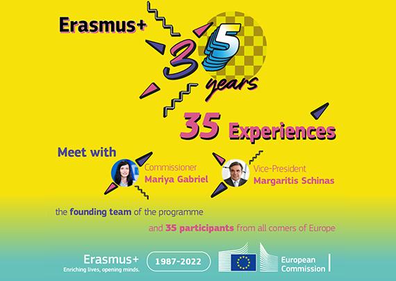 Erasmus+ 35 years - 35 experiences