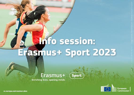  info session: Erasmus+ Sport 2023