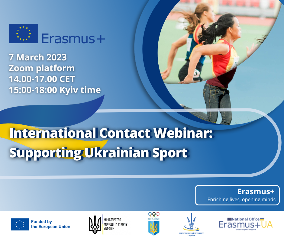 Supporting Ukrainian Sport - Online Webinar