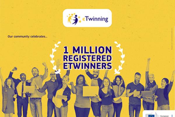  eTwinning reaches 1 million registered users!