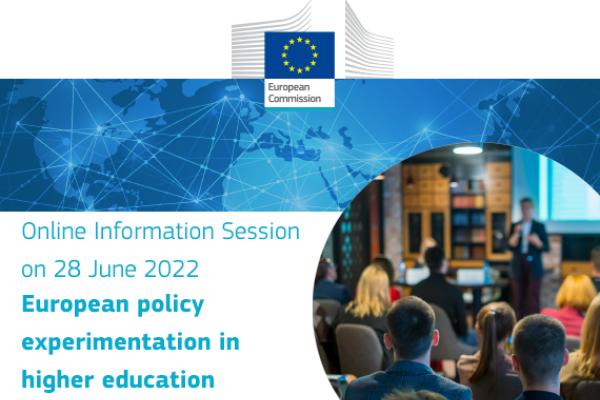 Online info session: European policy experimentation in higher education under the Erasmus+ programme