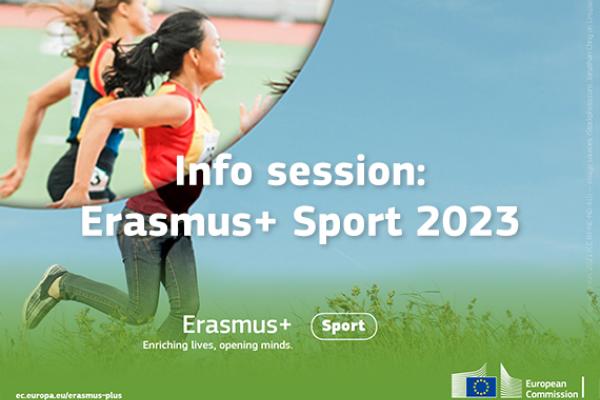  info session: Erasmus+ Sport 2023