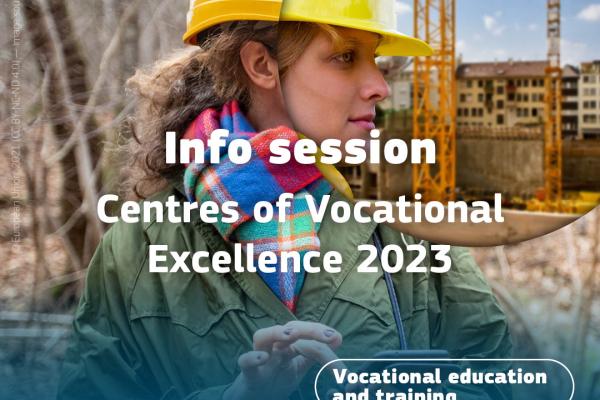 Info Session: Centres of Vocational Excellence 2023