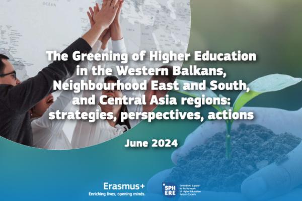 The Greening of Higher Education in the Western Balkans, Neighbourhood East and South, and Central Asia Regions